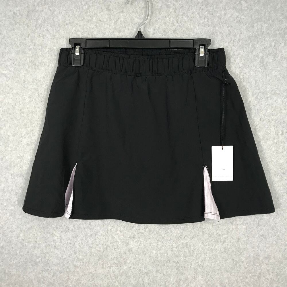 Sincerely Jules Tennis Skirt Skort Small Black Flare Pockets Prep Golf Active